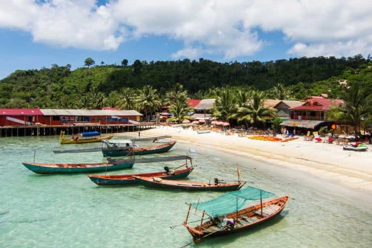Koh Touch on Koh Rong Island in Cambodia