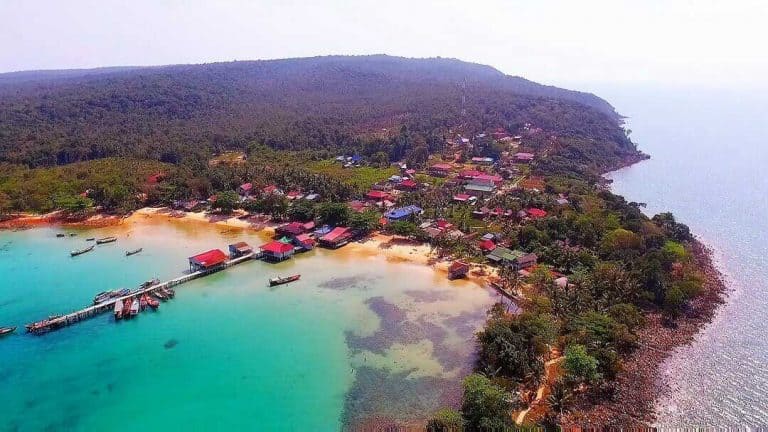 M'Pai Bay on Koh Rong Samloem Island in Cambodia