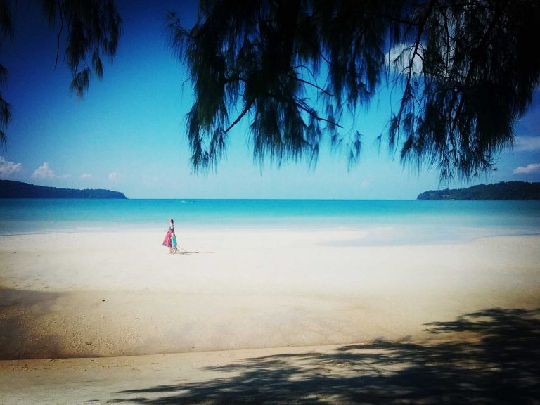 Mother and Child on Saracen Bay, Koh Rong Samloem