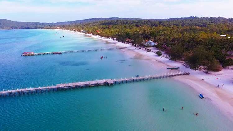 Saracen Bay on Koh Rong Samloem