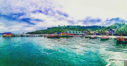 Koh Touch (Koh Tui) on Koh Rong Island in Cambodia