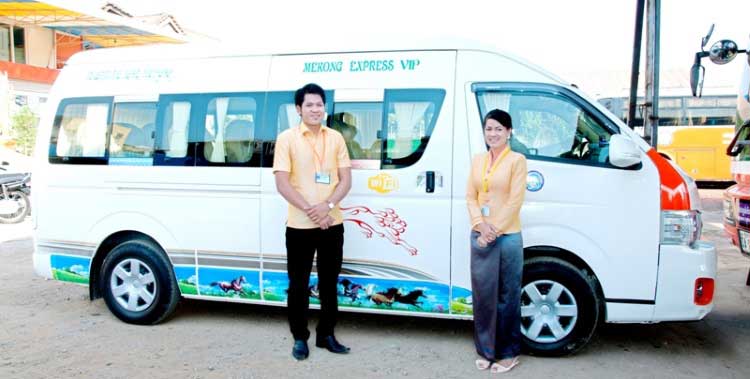 Mekong Express Bus from Siem Reap to Koh Rong