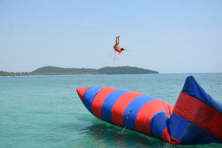 Blob Jump on Koh Rong Island