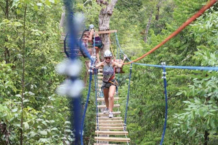 High Point Zipline on Koh Rong