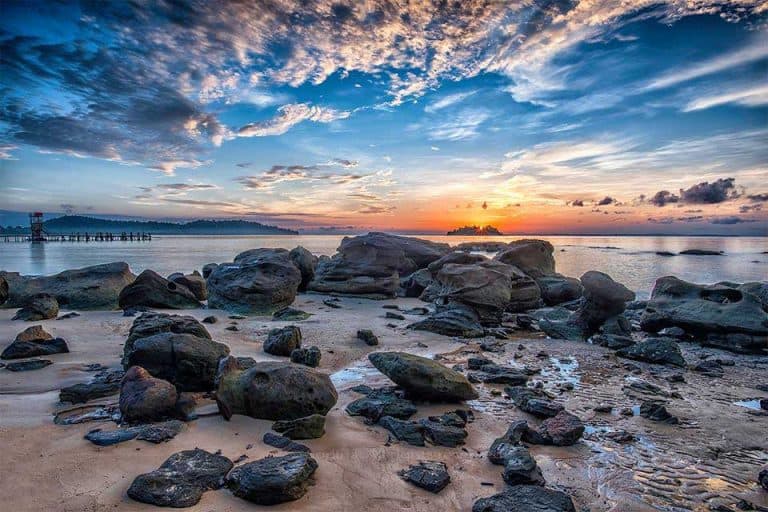 Sunset on Koh Rong