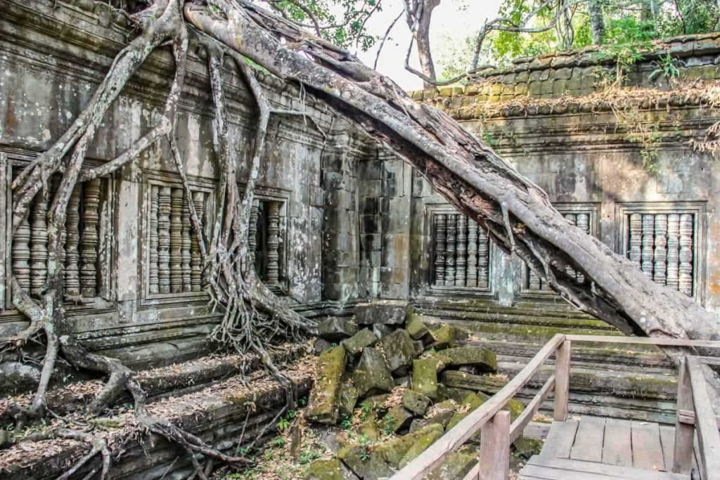 Beng Mealea Temple in Cambodia