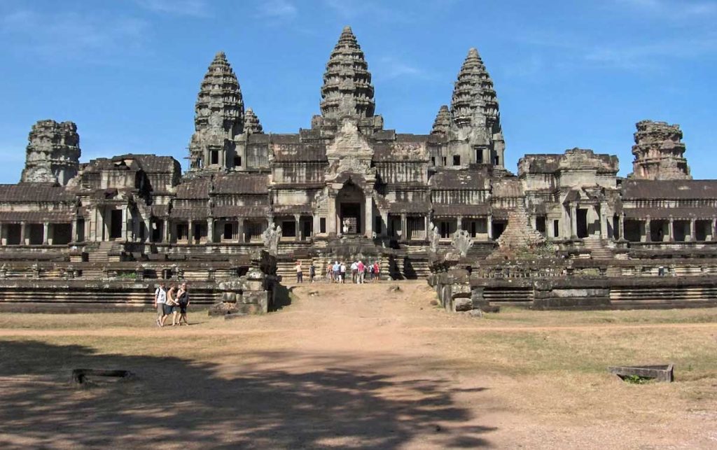 The main temple of Angkor Wat