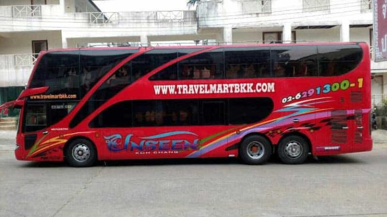 Travel Mart bus between Siem Reap and Bangkok