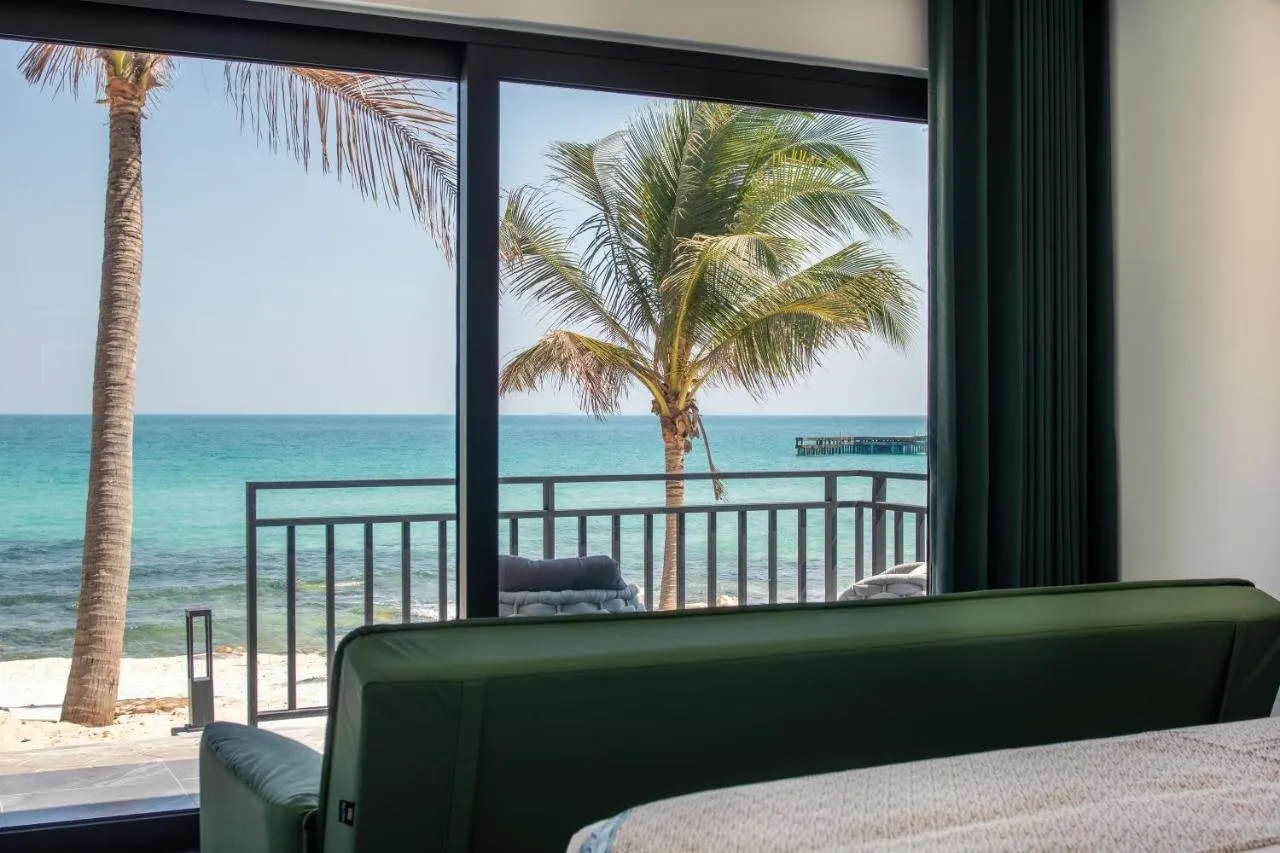 A room at Apsara Resort on Koh Rong Island in Cambodia