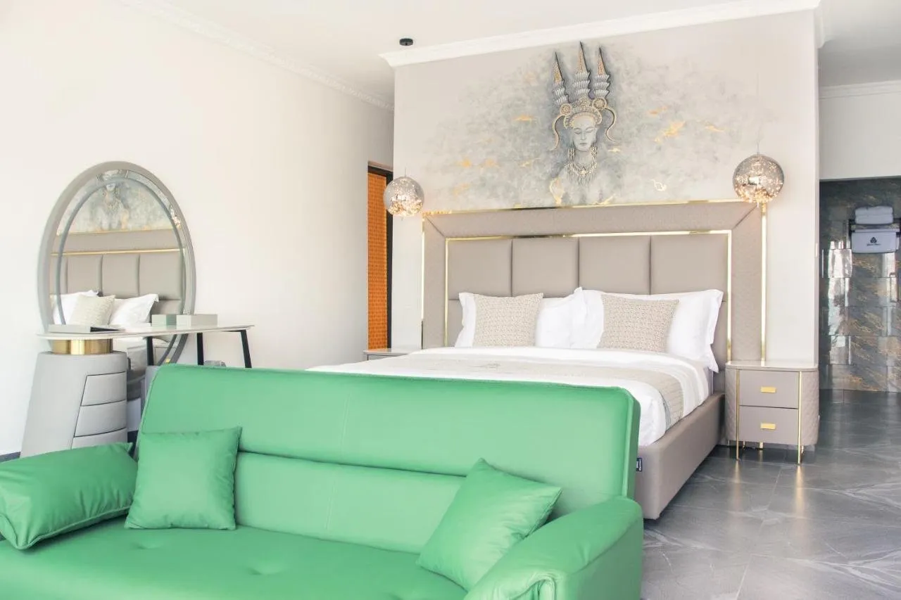A room at Apsara Resort on Koh Rong Island in Cambodia
