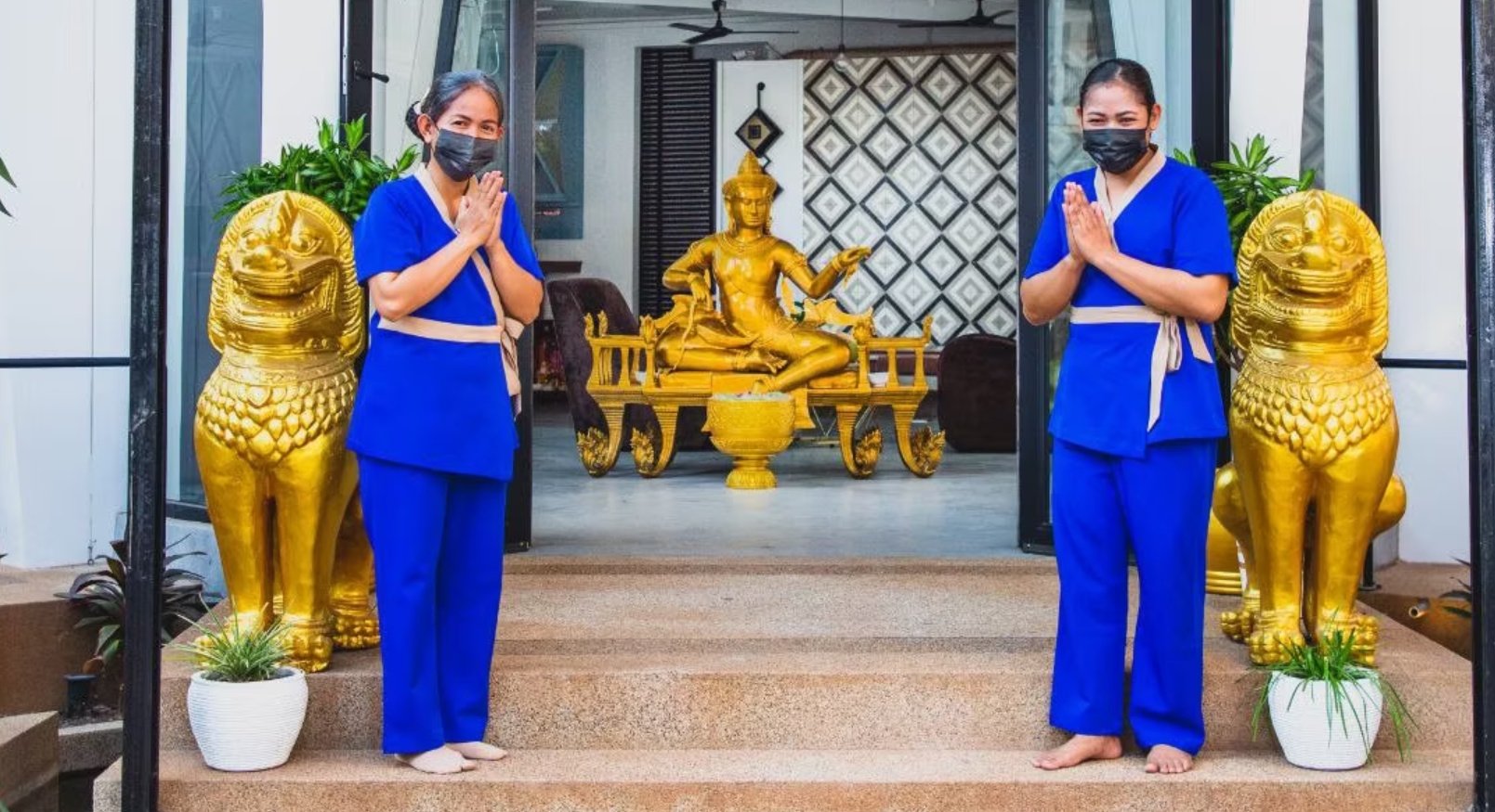 Entrance at The Spa Siem Reap